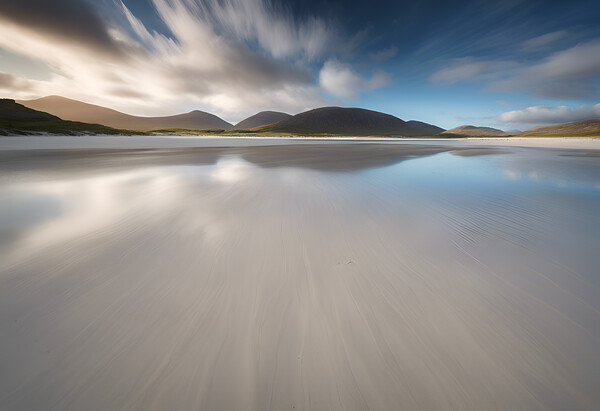 Luskentyre Beach Picture Board by Picture Wizard