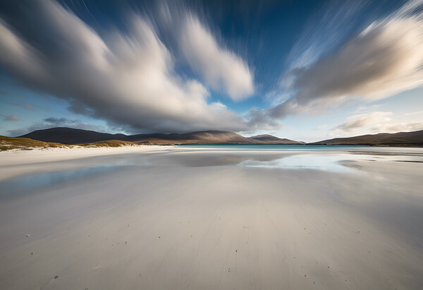 Luskentyre Beach Picture Board by Picture Wizard