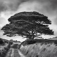 Buy canvas prints of Lonely Tree by Picture Wizard