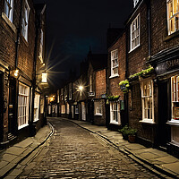 Buy canvas prints of York Streets by Picture Wizard