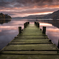 Buy canvas prints of Sunrise on Lake Windermere by Picture Wizard