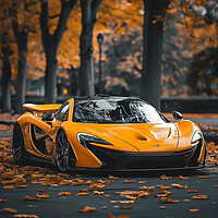Buy canvas prints of McLaren Supercar by Picture Wizard