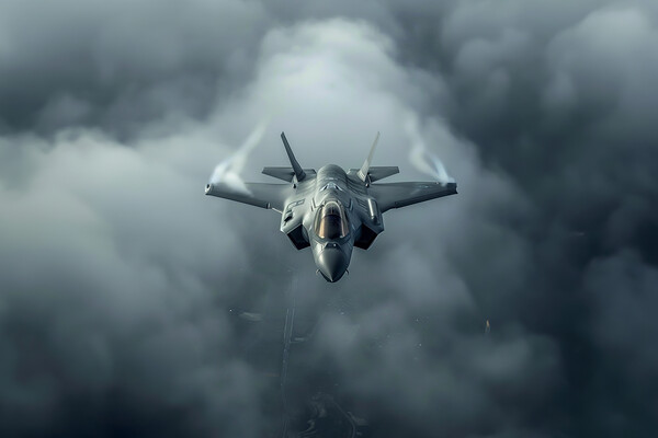 F35 Plane Picture Board by Picture Wizard