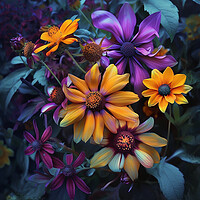 Buy canvas prints of Flowers by Picture Wizard
