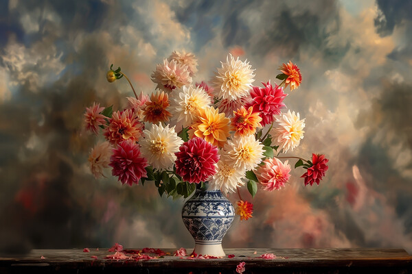A vase of flowers Picture Board by Picture Wizard