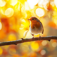 Buy canvas prints of Little Robin by Picture Wizard