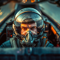 Buy canvas prints of Pilot by Picture Wizard