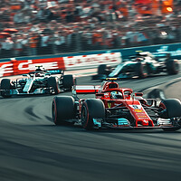 Buy canvas prints of Formula One by Picture Wizard