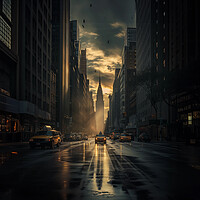 Buy canvas prints of New York City Streets by Picture Wizard