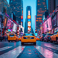 Buy canvas prints of Times Square by Picture Wizard
