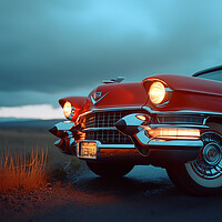 Buy canvas prints of Cadillac by Picture Wizard