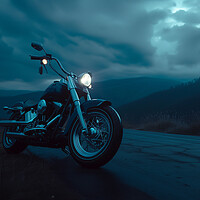 Buy canvas prints of Harley Davidson by Picture Wizard