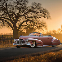 Buy canvas prints of Pink Cadillac by Picture Wizard