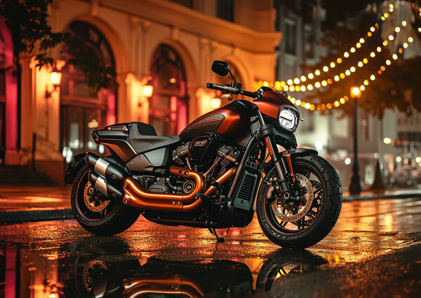 Harley Davidson Picture Board by Picture Wizard
