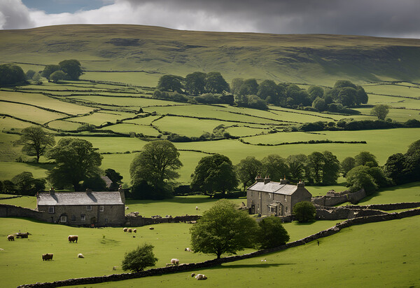 Yorkshire Dales Picture Board by Picture Wizard