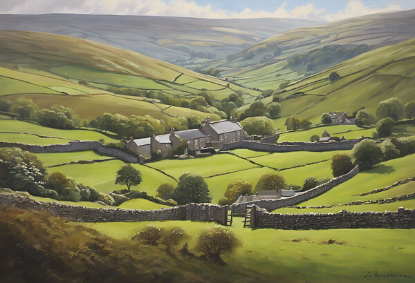 Yorkshire Dales Picture Board by Picture Wizard