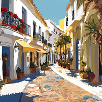 Buy canvas prints of Marbella  by Picture Wizard