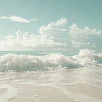 Buy canvas prints of Paradise Waves by Picture Wizard