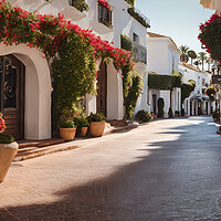 Buy canvas prints of Marbella Streets by Picture Wizard