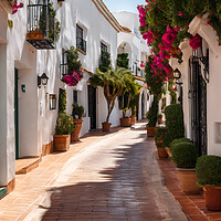 Buy canvas prints of Marbella Streets by Picture Wizard