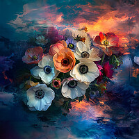 Buy canvas prints of Floral Art by Picture Wizard