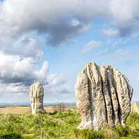 Buy canvas prints of Ancient Duddo stones in Northumberland by Lee Kershaw