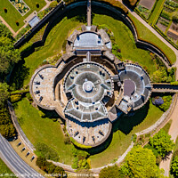 Buy canvas prints of Walmer Castle by A N Aerial Photography