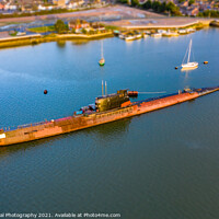 Buy canvas prints of The Black Widow by A N Aerial Photography