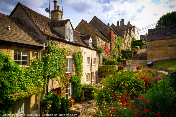 Tetbury, Chipping Steps Picture Board by Chris Rose