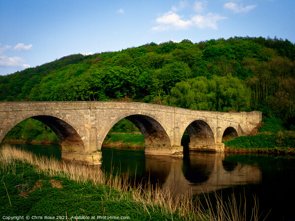 Wye Valley near Goodrich Picture Board by Chris Rose