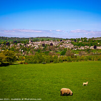 Buy canvas prints of Painswick countryside view by Chris Rose