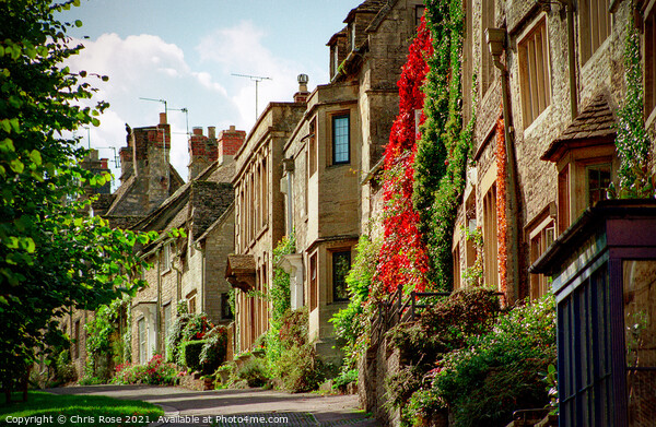 Burford, Cotswolds cottages Picture Board by Chris Rose