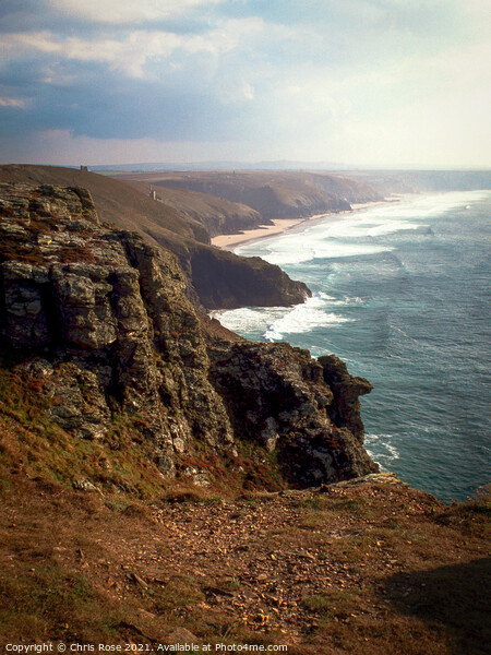 St Agnes Head view Picture Board by Chris Rose