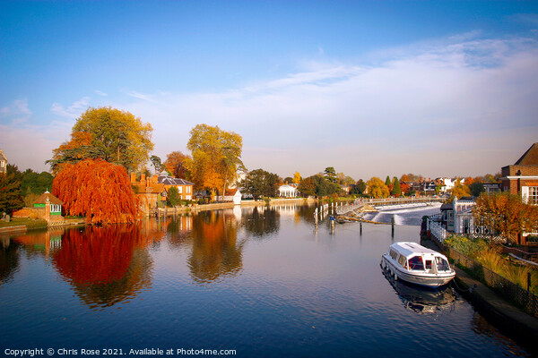 Marlow, River Thames Picture Board by Chris Rose