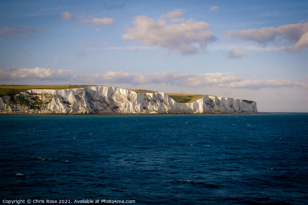White cliffs of Dover Picture Board by Chris Rose