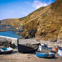 Buy canvas prints of Lizard Point dinghies by Chris Rose