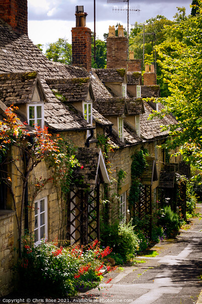 Winchcombe, Cotswold cottages Picture Board by Chris Rose