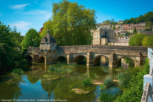 Bradford-on-Avon, Town Bridge and Lock-up Picture Board by Chris Rose