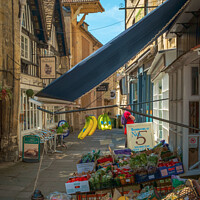 Buy canvas prints of Bradford on Avon, small local shops by Chris Rose