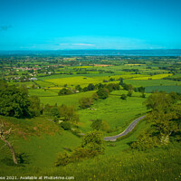 Buy canvas prints of Coaley Peak Picnic Site and Viewpoint by Chris Rose
