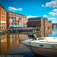 Buy canvas prints of Gloucester Dock by Chris Rose