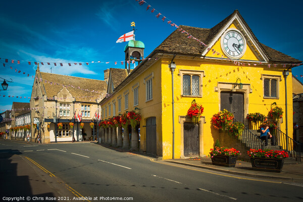 Tetbury, Market House Picture Board by Chris Rose