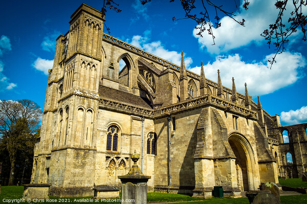 Malmesbury Abbey Picture Board by Chris Rose