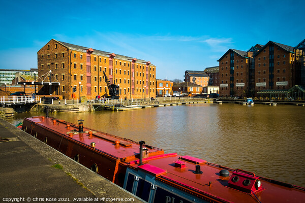 Gloucester Docks Picture Board by Chris Rose
