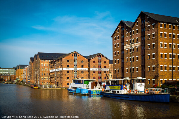 Gloucester Docks, Waterways Museum Picture Board by Chris Rose