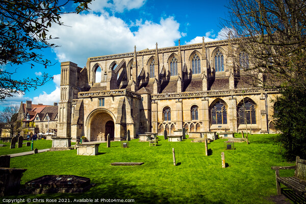 Malmesbury Abbey Picture Board by Chris Rose