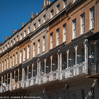 Buy canvas prints of Bristol, Clifton Village architecture by Chris Rose