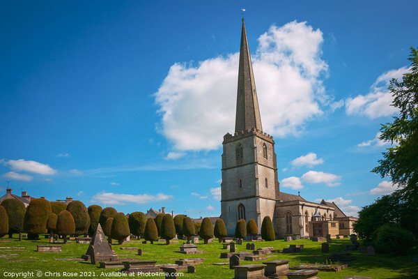 Painswick church Picture Board by Chris Rose