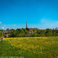 Buy canvas prints of Tetbury Church view by Chris Rose