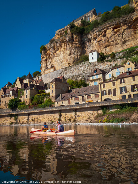 Dordogne River kayak trip Picture Board by Chris Rose